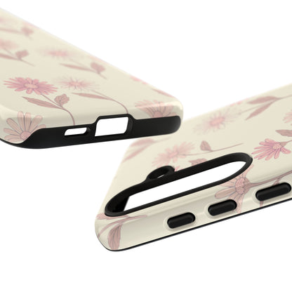Pretty Blush Daisy Pattern Phone Case