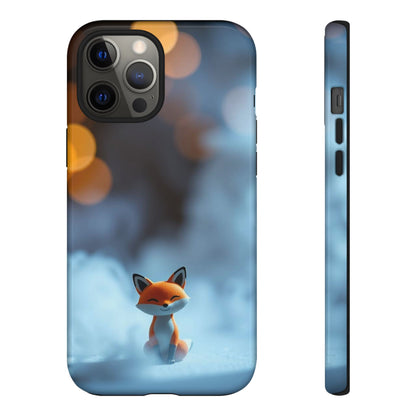 iPhone 12 Pro Max / Glossy Phone Case - Cute Misty Fox Design Phone Case