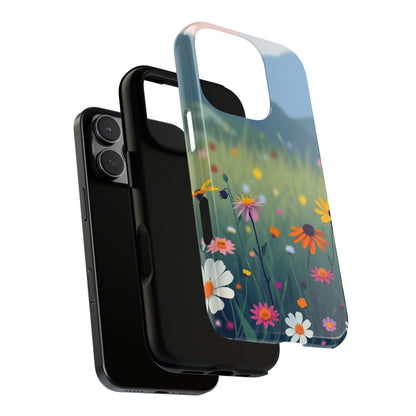 Vibrant Meadow Design Phone Case - Multicolor Phone Case