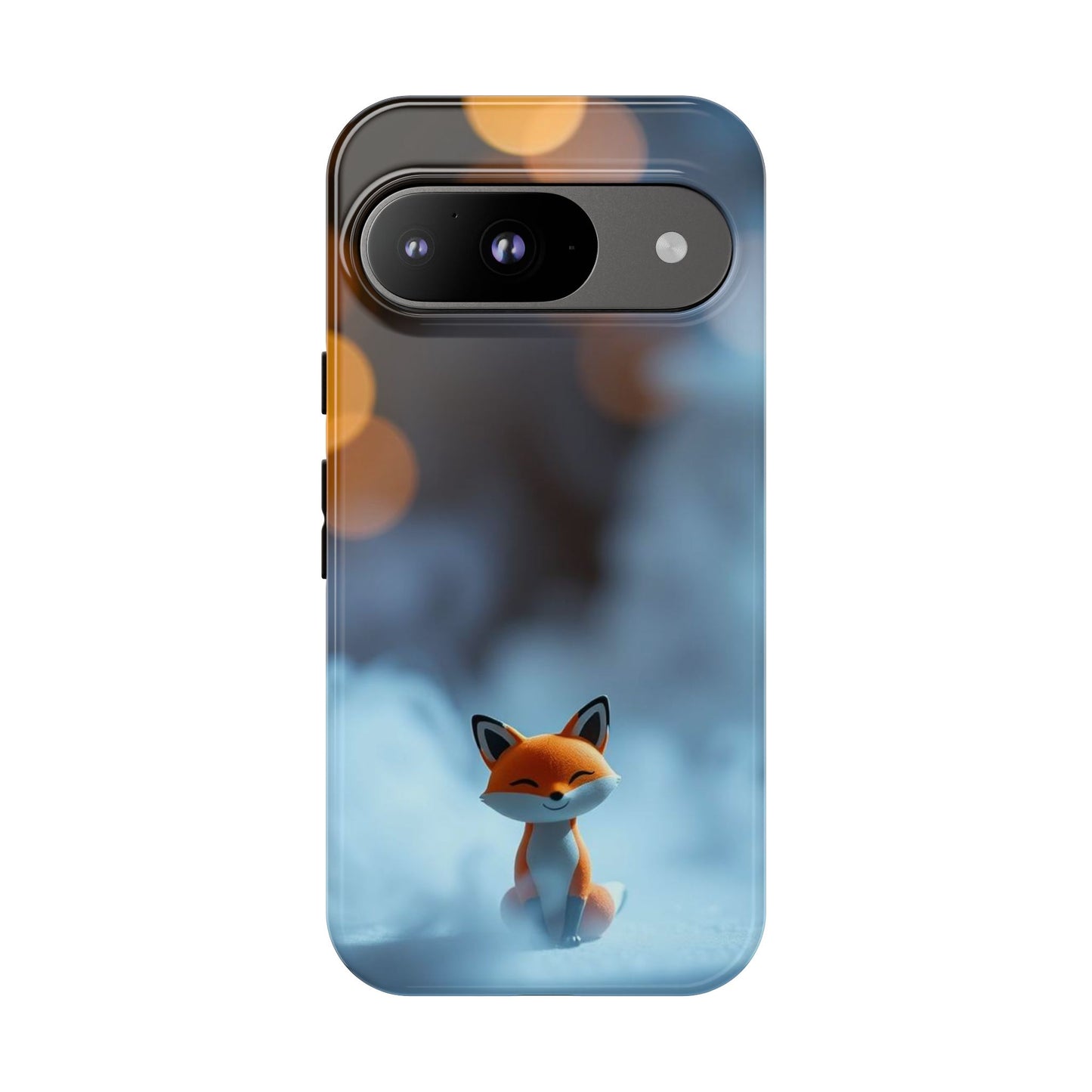 Google Pixel 9 / Glossy Phone Case - Cute Misty Fox Design Phone Case