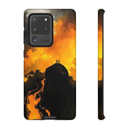 Samsung Galaxy S20 Ultra / Glossy Phone Case - Gothic Watercolour Scene Phone Case