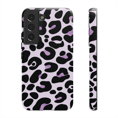 Pretty Lavender Leopard Print Phone Case