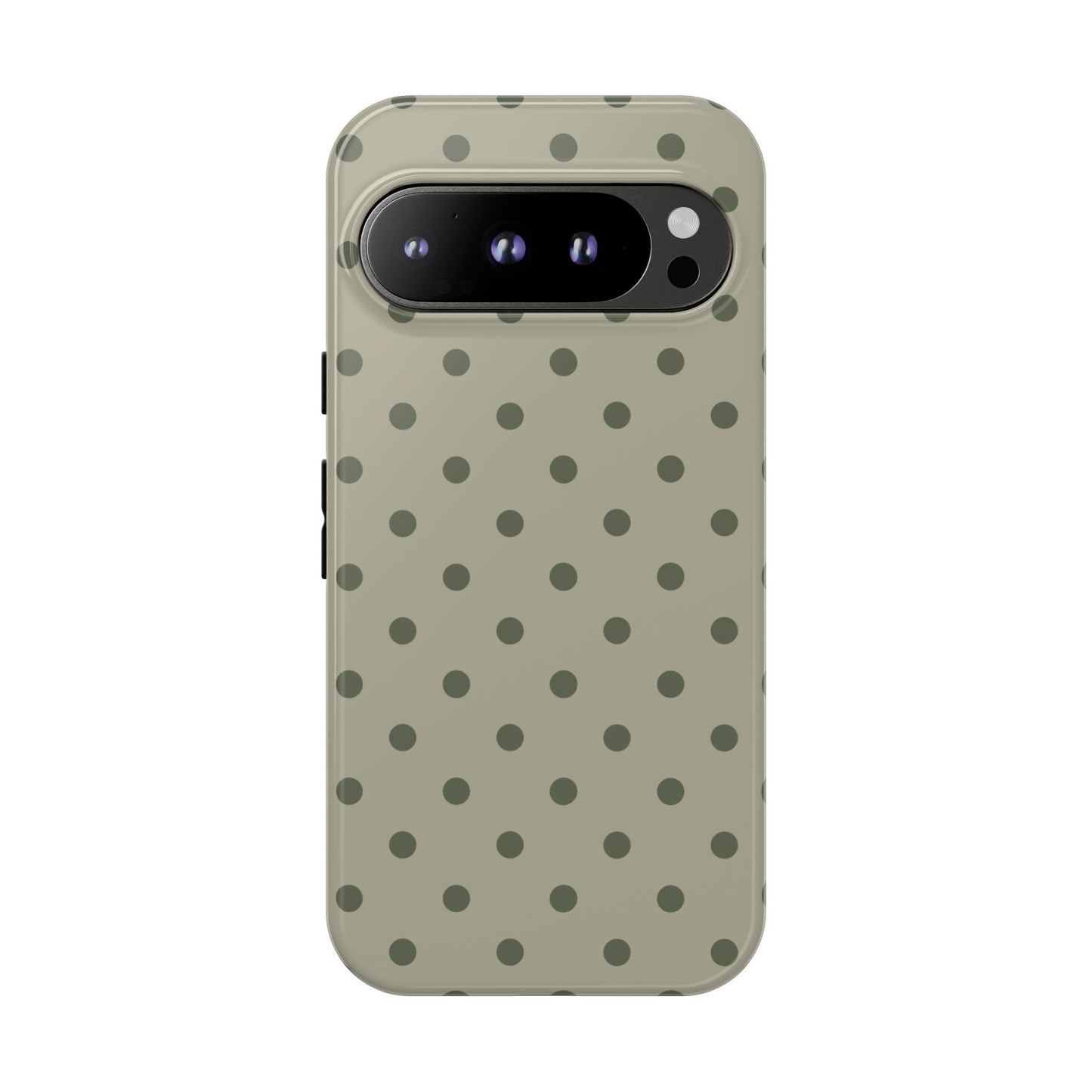 Green & Dark Green Dot Pattern Phone Case