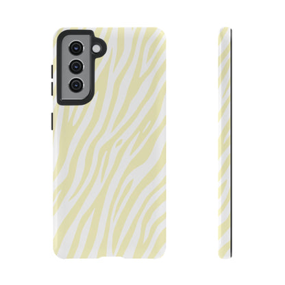 Buttercream Tiger Print Phone Case