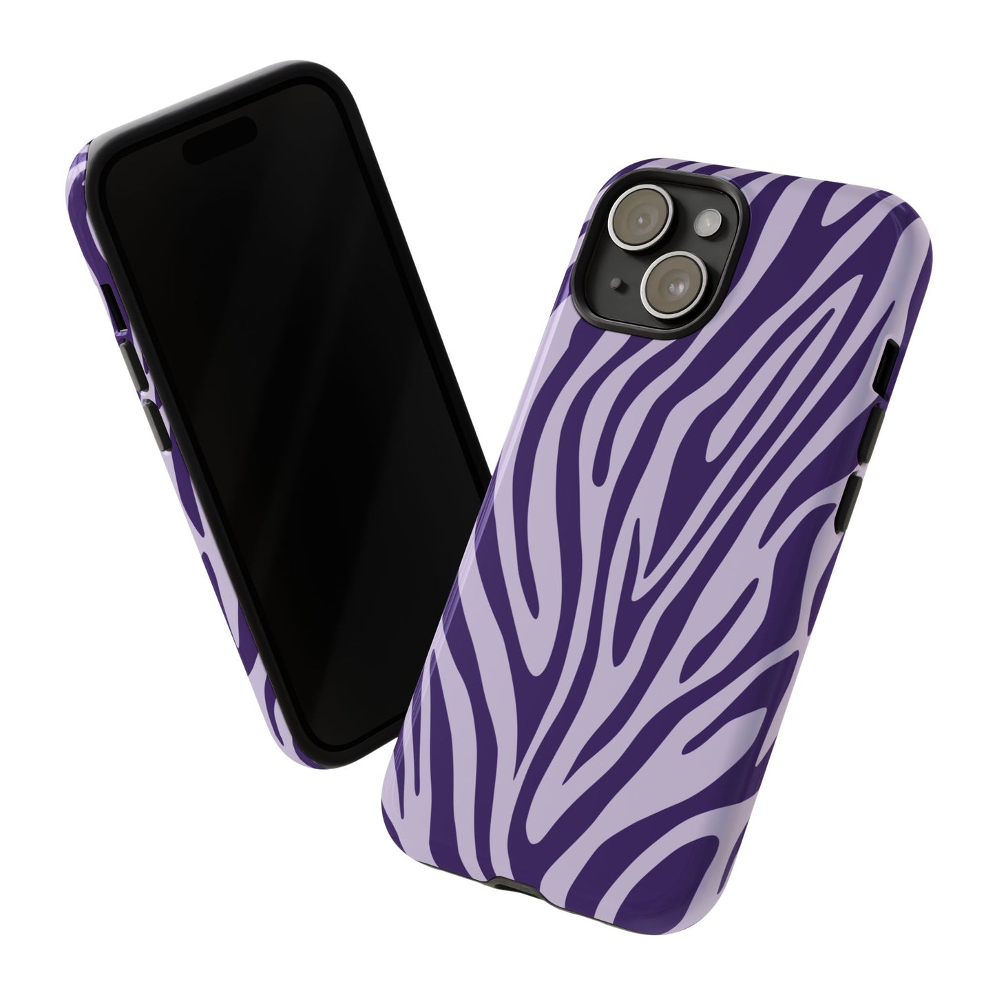 Boutique Lavender Tiger Print Phone Case