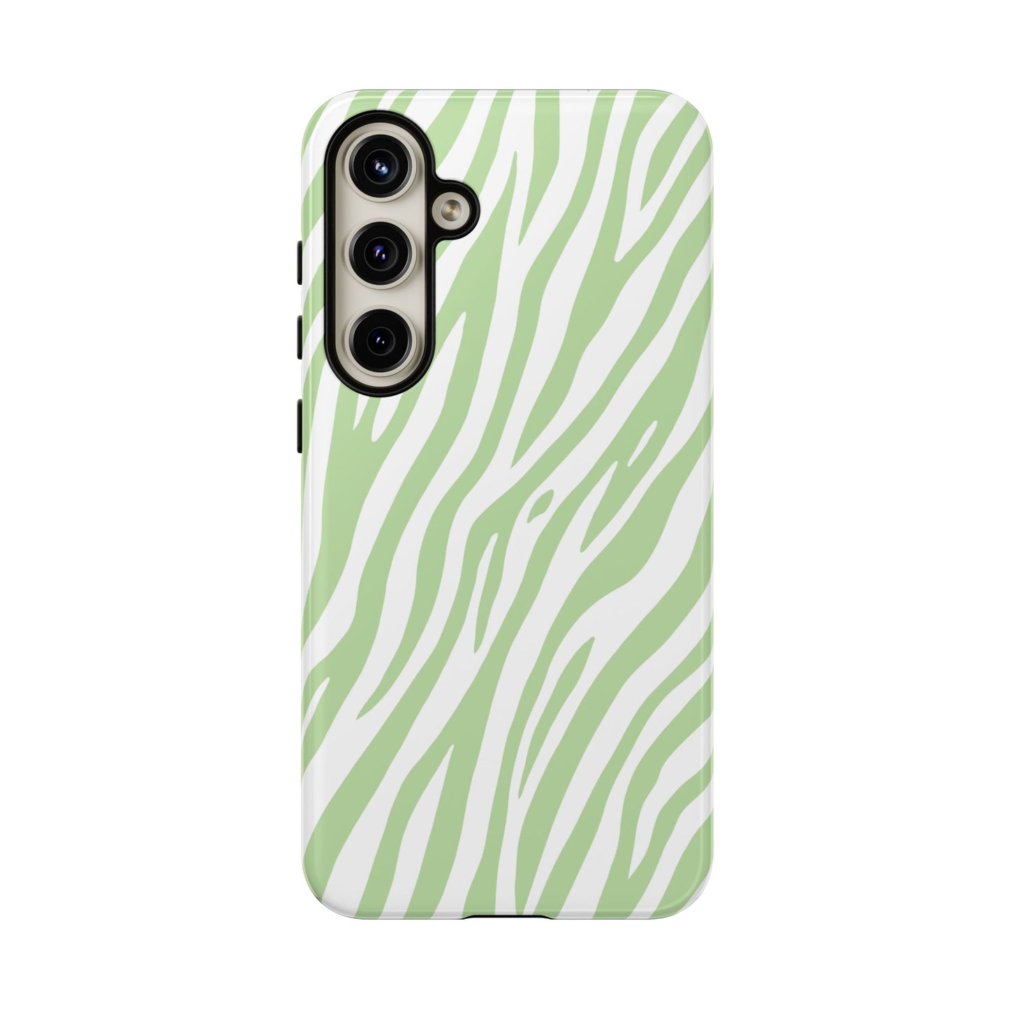 Mint Tiger Print Phone Case