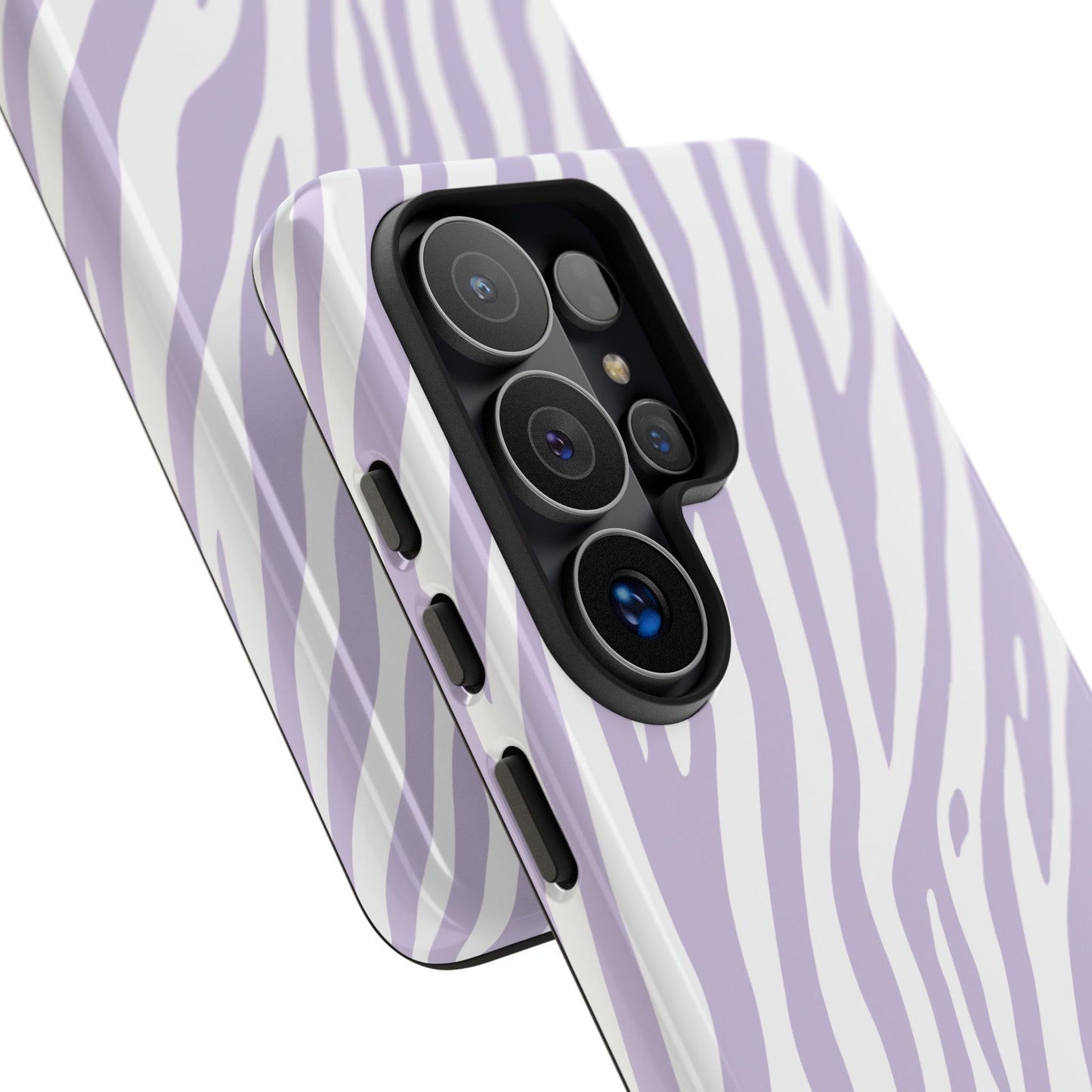 Lavender Tiger Print Phone Case