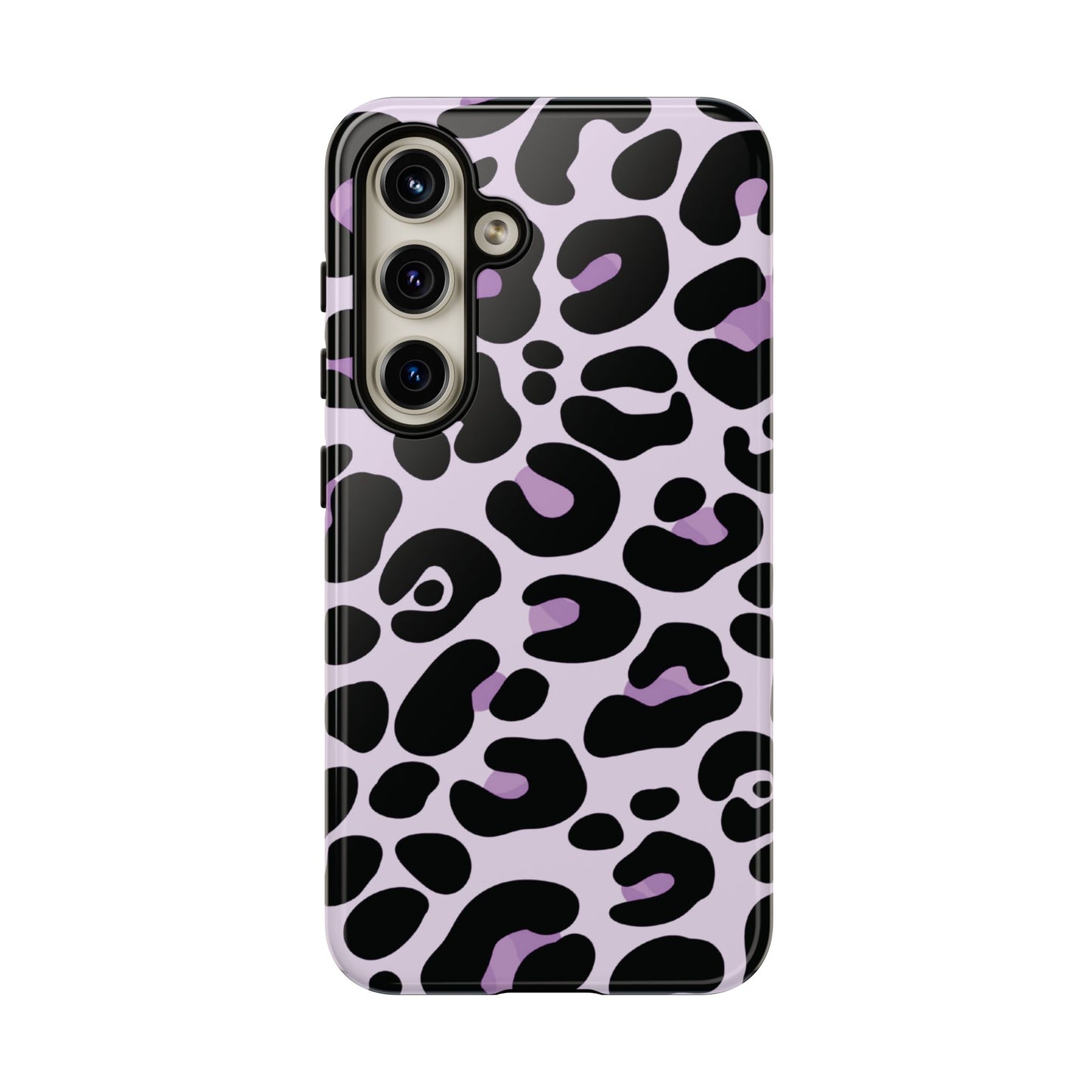 Pretty Lavender Leopard Print Phone Case