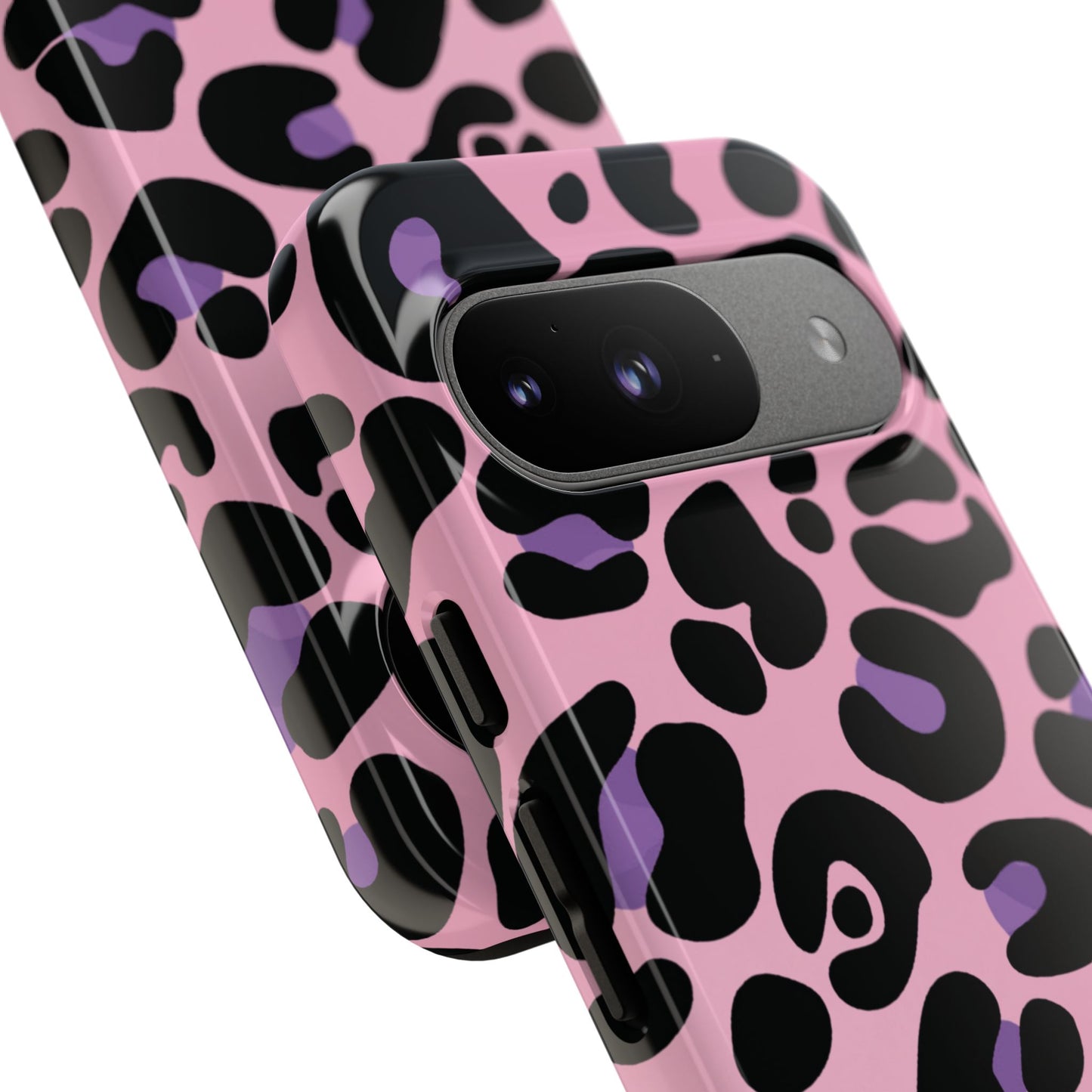 Pretty Pink & Lavender Leopard Print