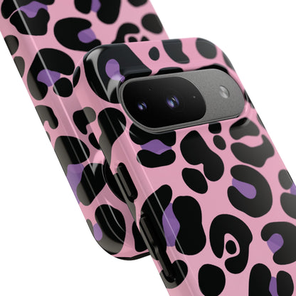 Pretty Pink & Lavender Leopard Print