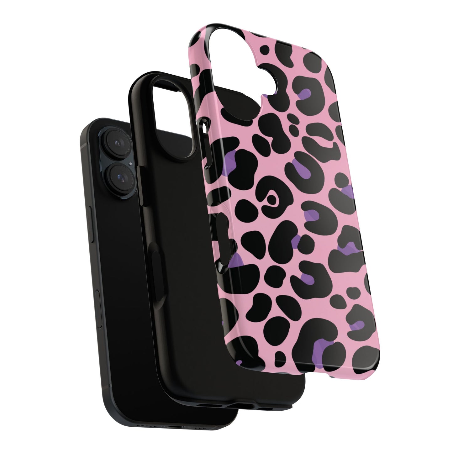 Pretty Pink & Lavender Leopard Print