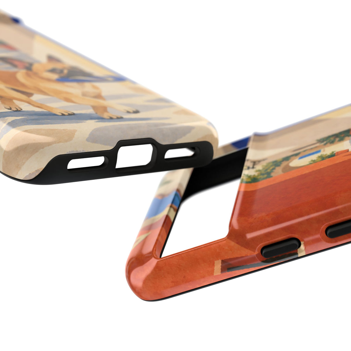 French Bulldog Quiet Lane Phone Case - Multicolor Phone Case