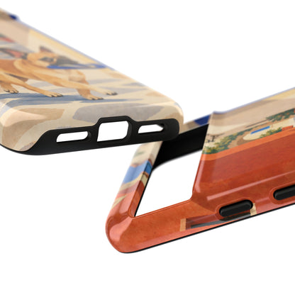 French Bulldog Quiet Lane Phone Case - Multicolor Phone Case