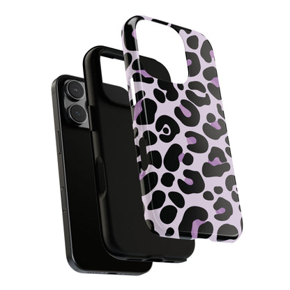 Pretty Lavender Leopard Print Phone Case