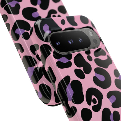 Pretty Pink & Lavender Leopard Print