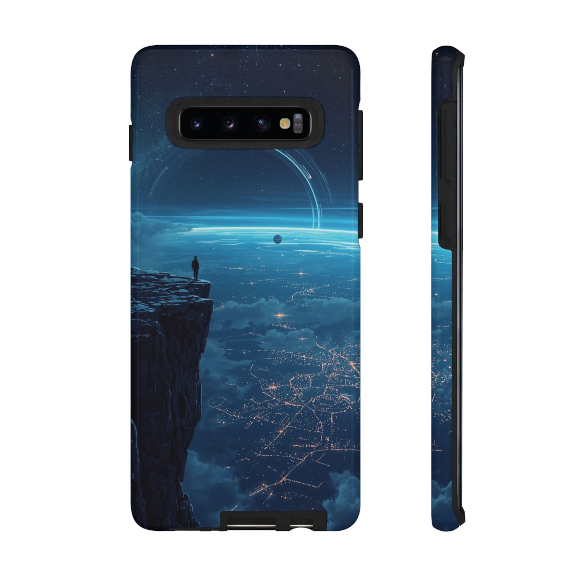 Phone Case - Orbital Ring Horizon Sci-fi Phone Case