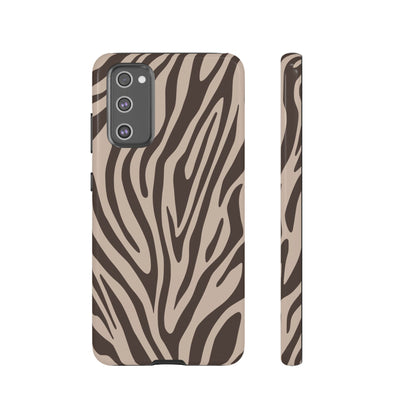 Boutique Mocha Tiger Print Phone Case