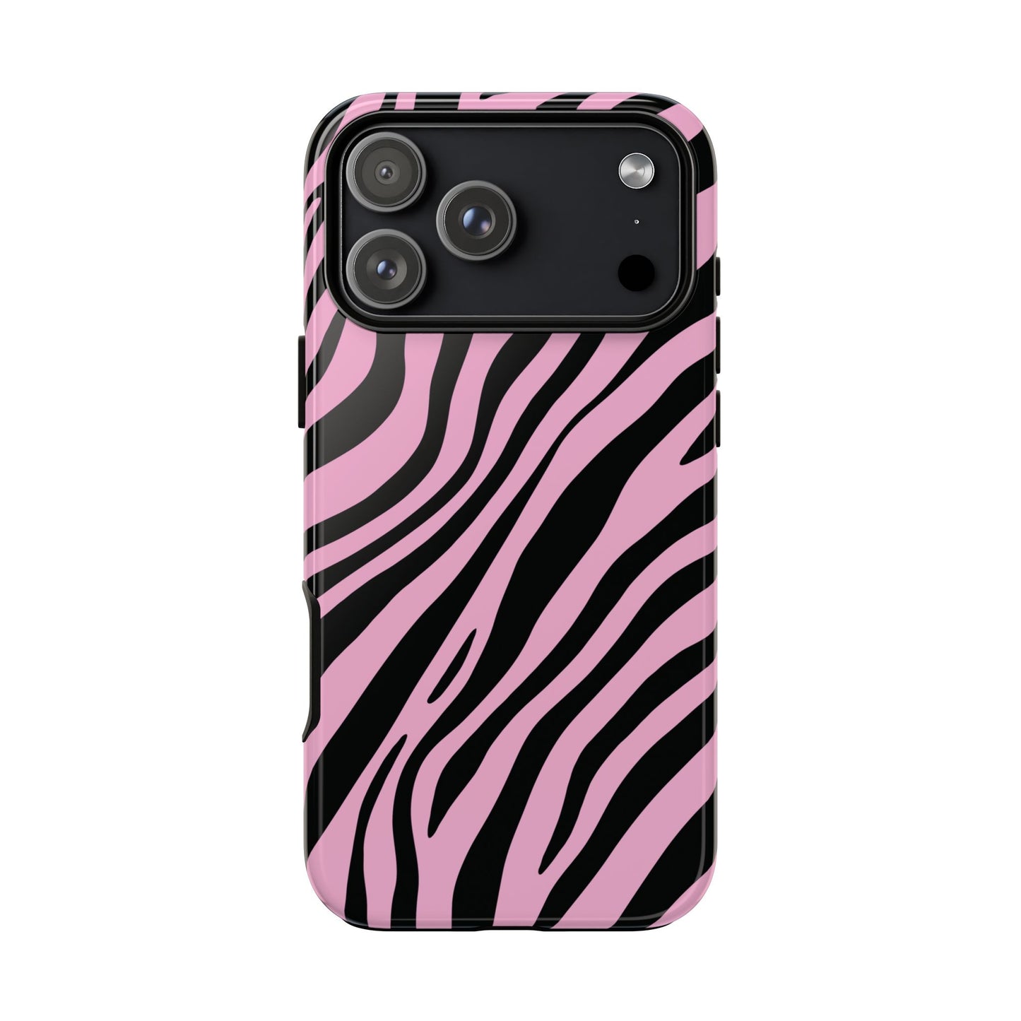 Modern Blush Zebra Print Phone Case