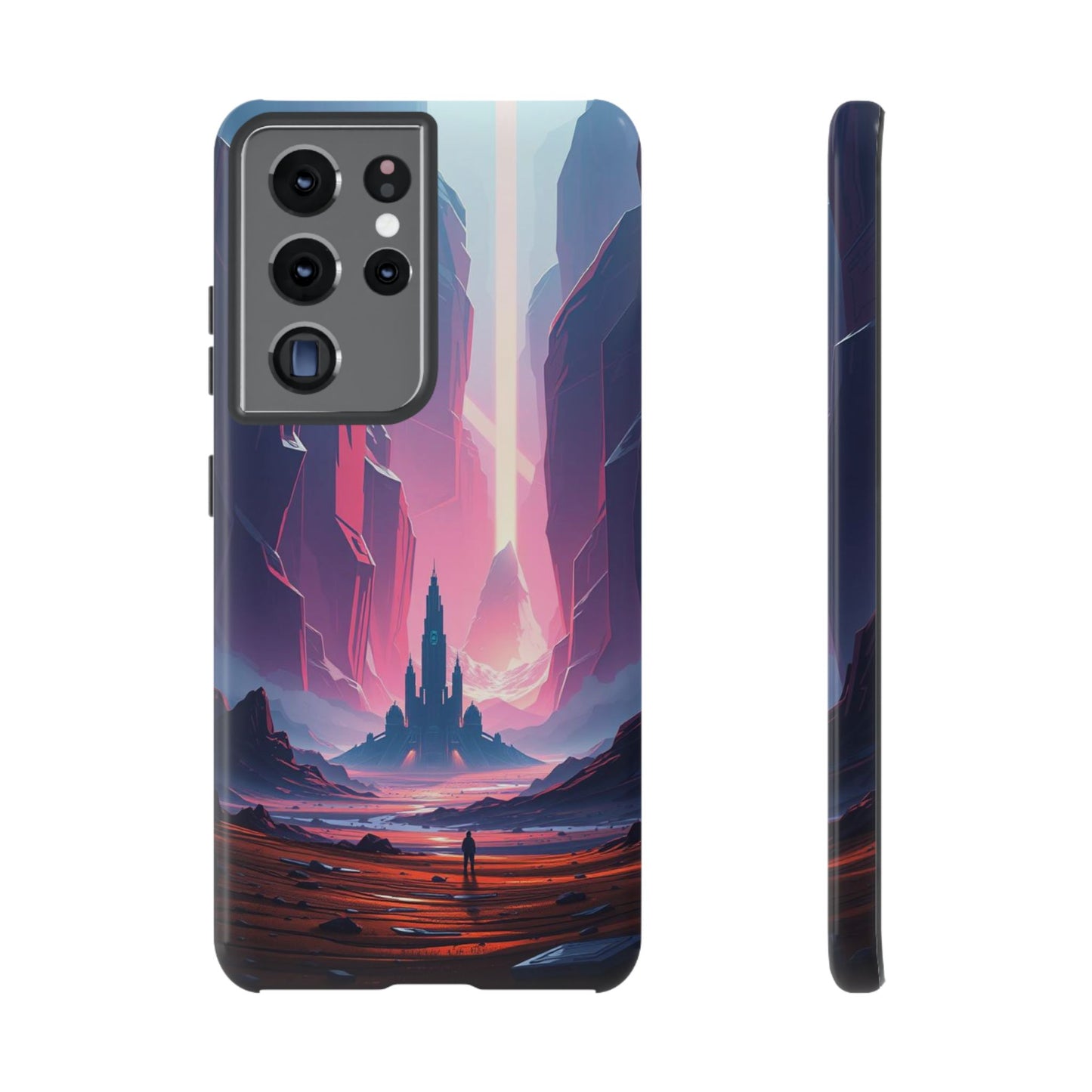 Alien Fortress Design Phone Case