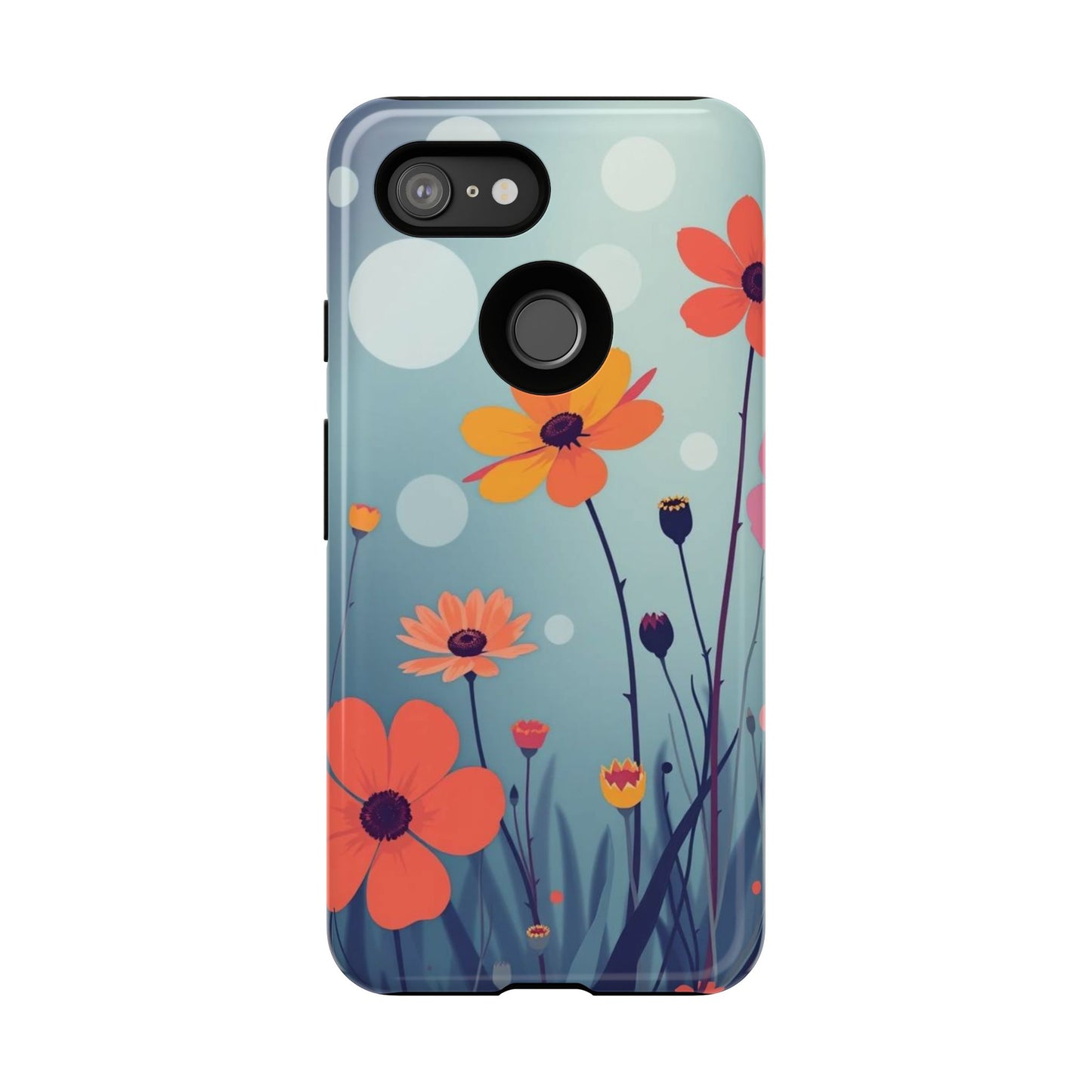 Vibrant Wildflowers Design Phone Case