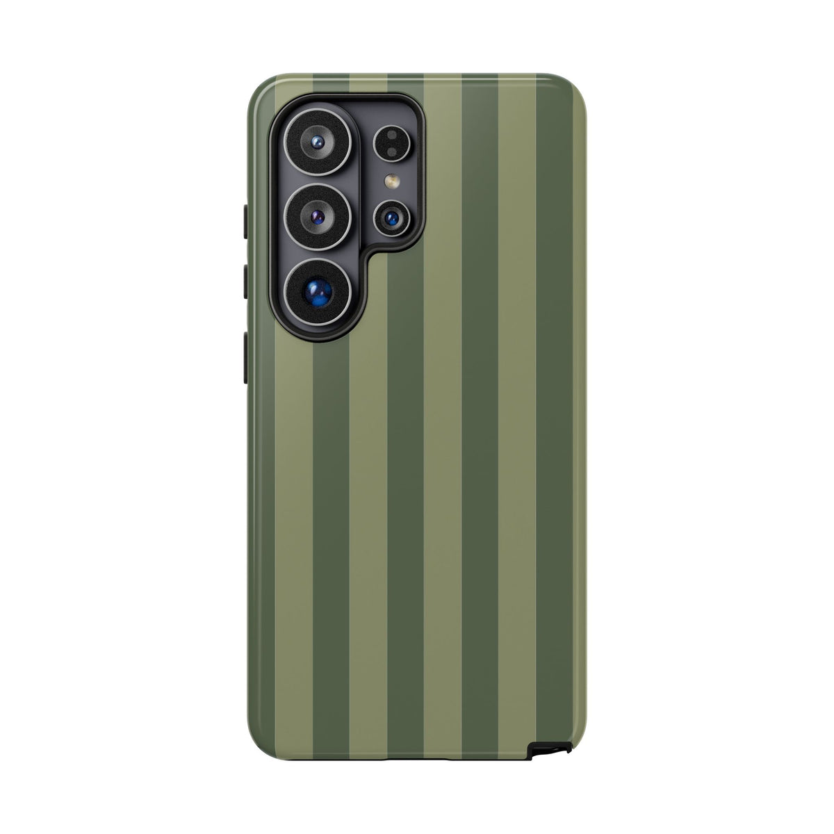 Green Stripe Pattern Phone Case - Green Phone Case - Samsung Galaxy S26 Ultra / Glossy