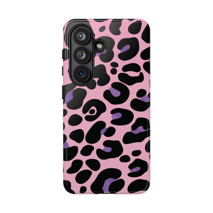 Pretty Pink & Lavender Leopard Print