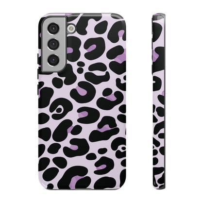 Pretty Lavender Leopard Print Phone Case