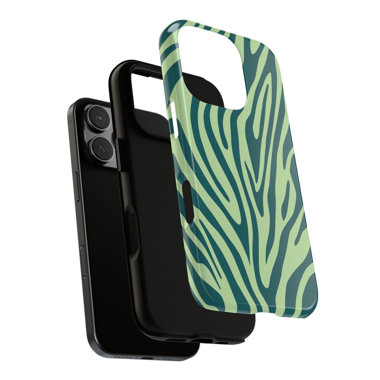 Boutique Sage Tiger Print Phone Case