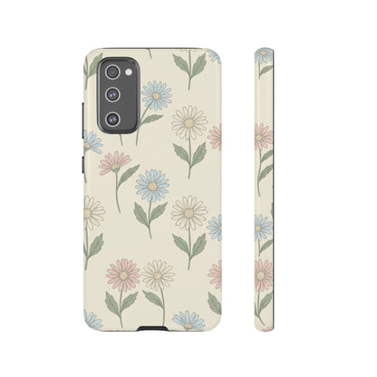 Pretty Pastel Daisy Pattern Phone Case