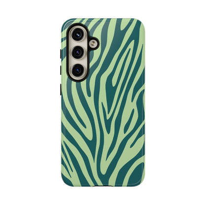 Boutique Sage Tiger Print Phone Case