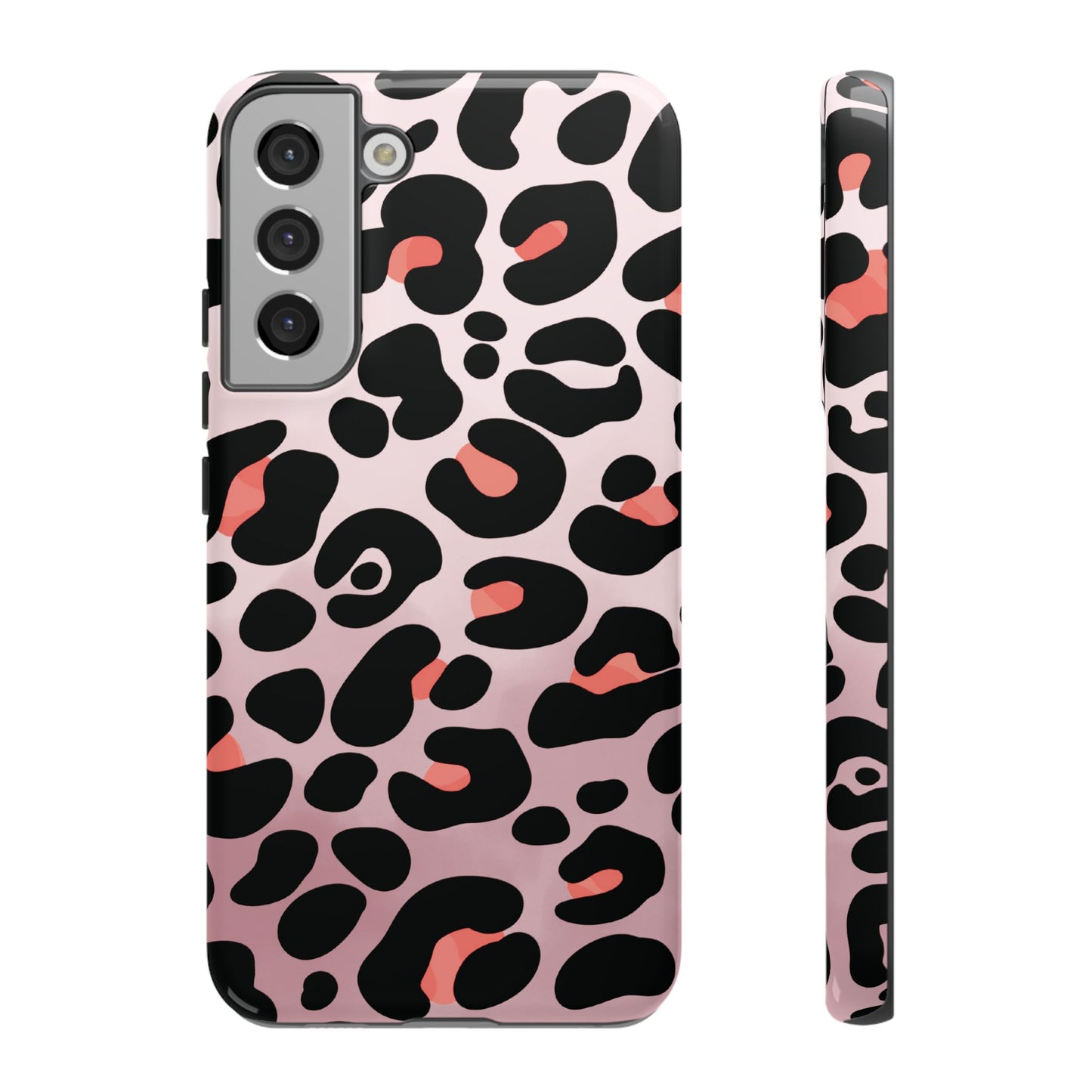 Cute Blush Leopard Print Phone Case