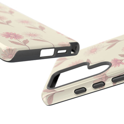 Pretty Blush Daisy Pattern Phone Case