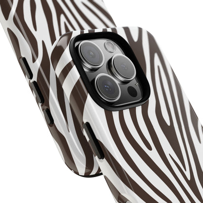 Graphic Brown Tiger Print Phone Case