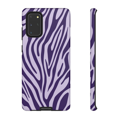 Boutique Lavender Tiger Print Phone Case
