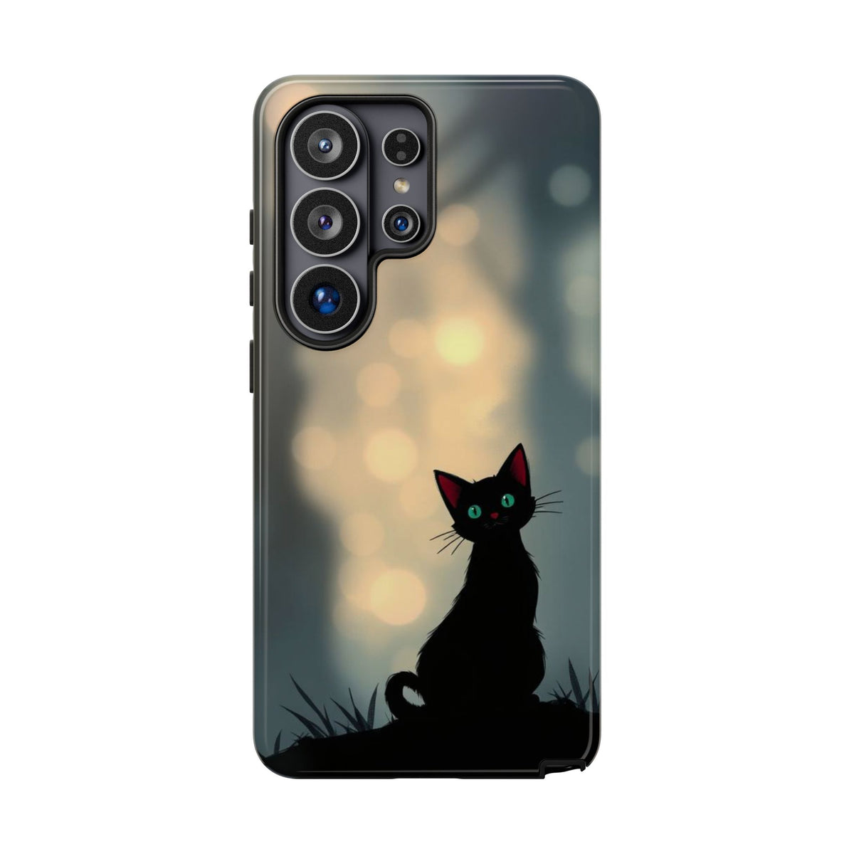 Gothic Cat Design Phone Case - Multicolor Phone Case - Samsung Galaxy S26 Ultra / Glossy