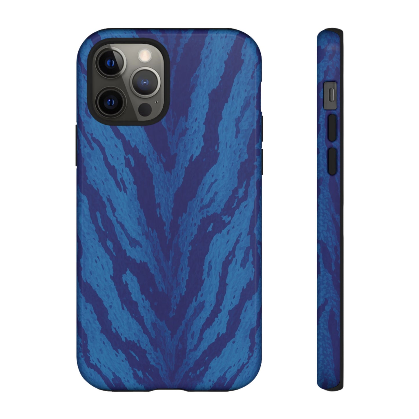 Midnight Tiger Print Phone Case