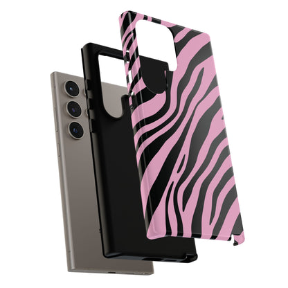 Modern Blush Zebra Print Phone Case