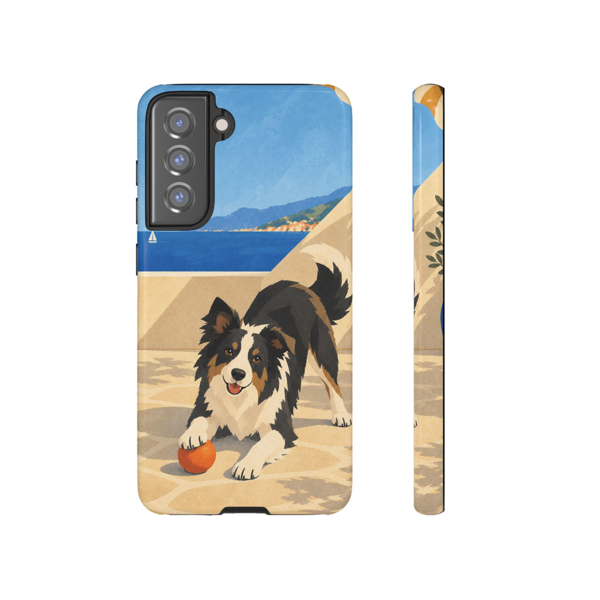 Border Collie One More Throw Phone Case - Multicolor Phone Case - Samsung Galaxy S21 FE / Glossy