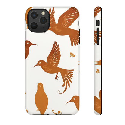 Abstract Bird Pattern Phone Case - Multicolor Phone Case - iPhone 11 Pro Max / Glossy
