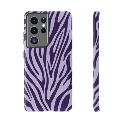 Boutique Lavender Tiger Print Phone Case