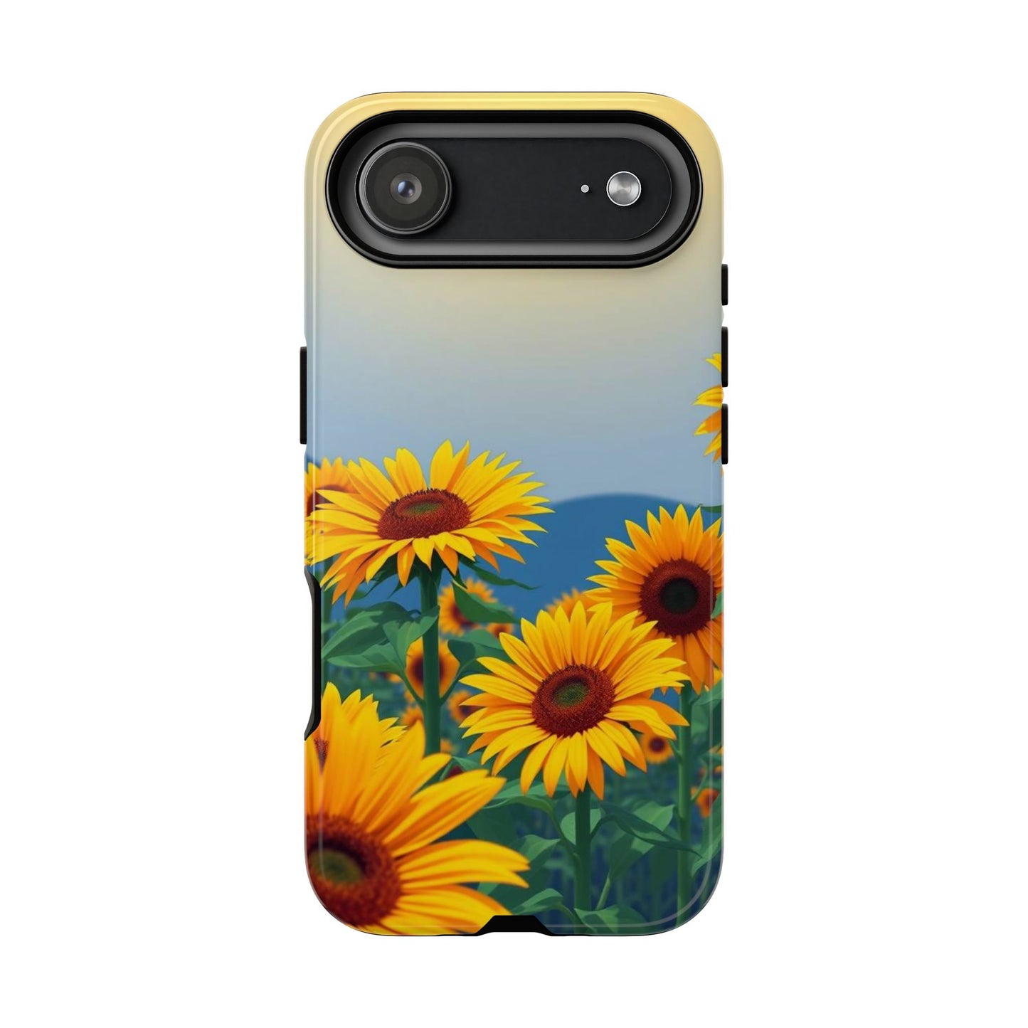 iPhone 17 Air / Glossy Phone Case - Sunflowers Design Phone Case