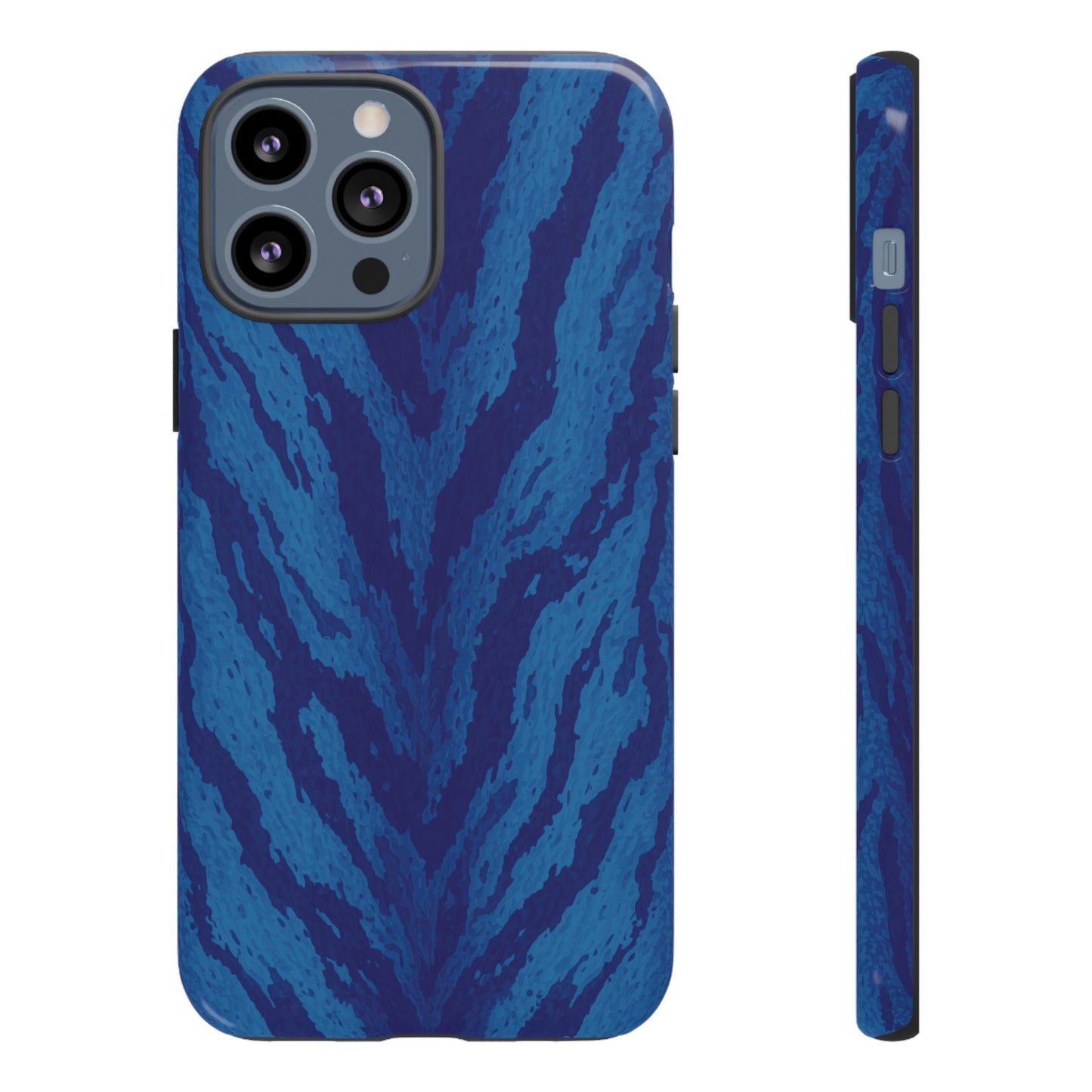Midnight Tiger Print Phone Case