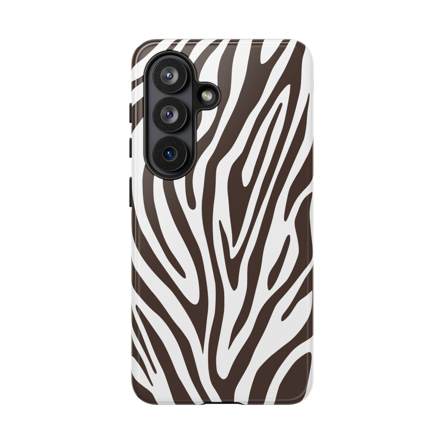 Graphic Brown Tiger Print Phone Case