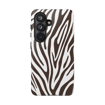 Graphic Brown Tiger Print Phone Case