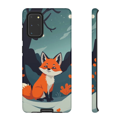 Samsung Galaxy S20+ / Glossy Phone Case - Cute Fox Design Phone Case