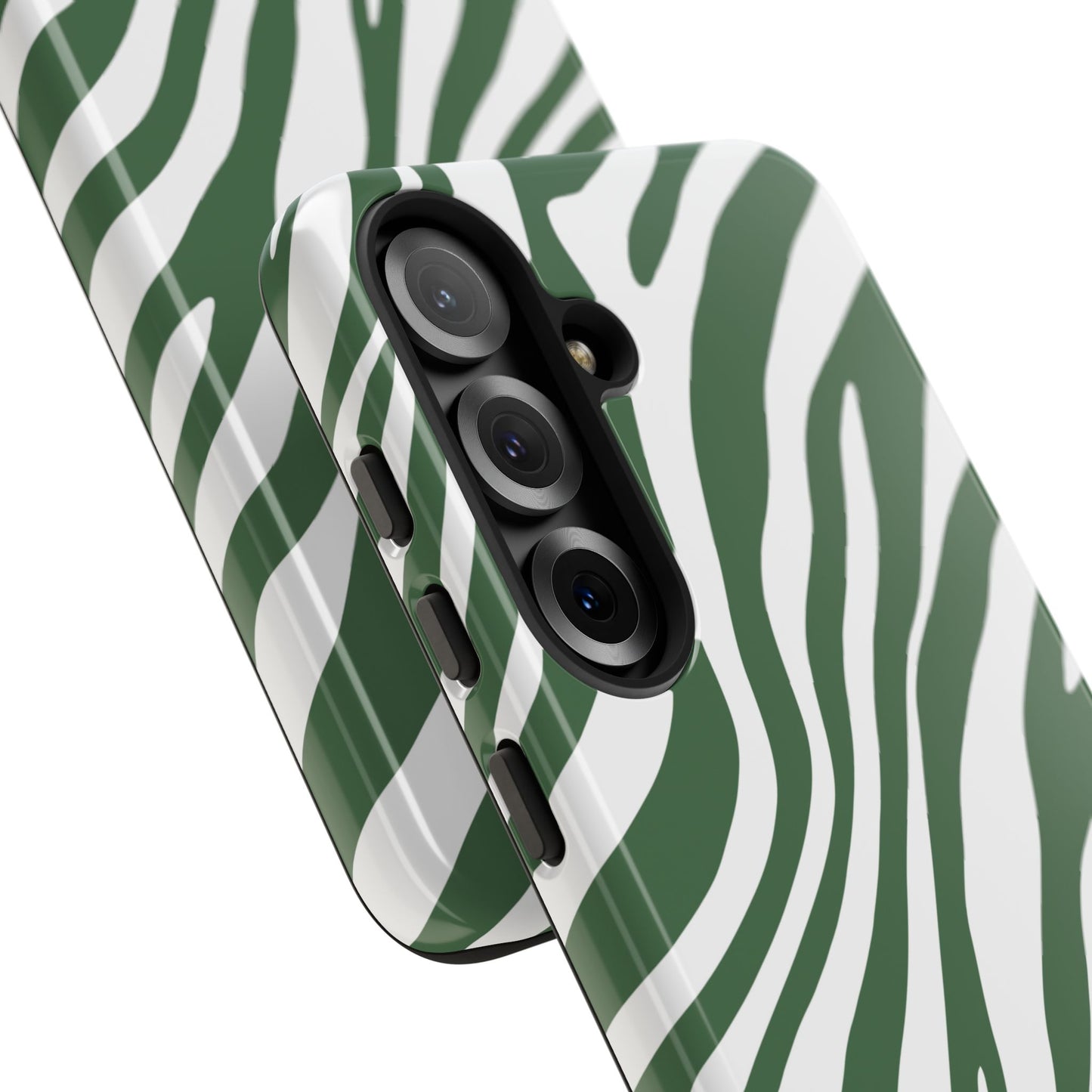 Modern Sage Zebra Print Phone Case