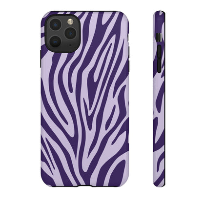 Boutique Lavender Tiger Print Phone Case