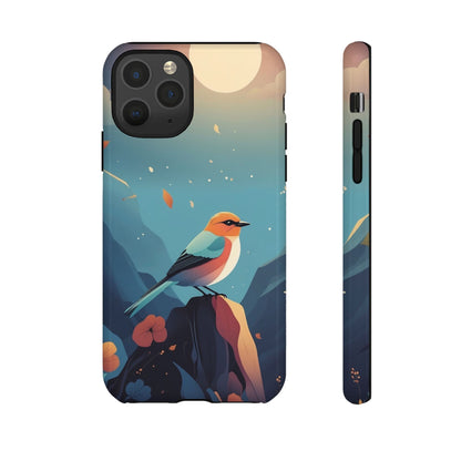 Stylised Bird Design Phone Case - Multicolor Phone Case - iPhone 11 Pro / Glossy