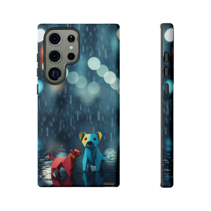 Samsung Galaxy S23 Ultra / Glossy Phone Case - Origami ’Wee Pals’ Design Phone Case