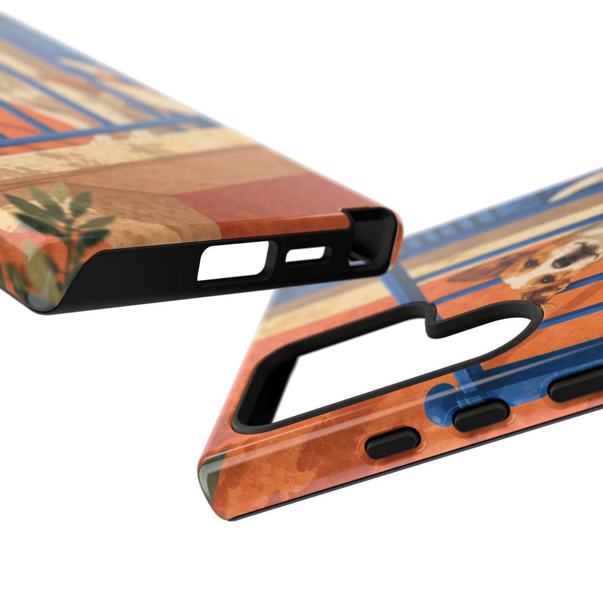 Jack Russell Terrier Balcony Busybody Phone Case - Multicolor Phone Case
